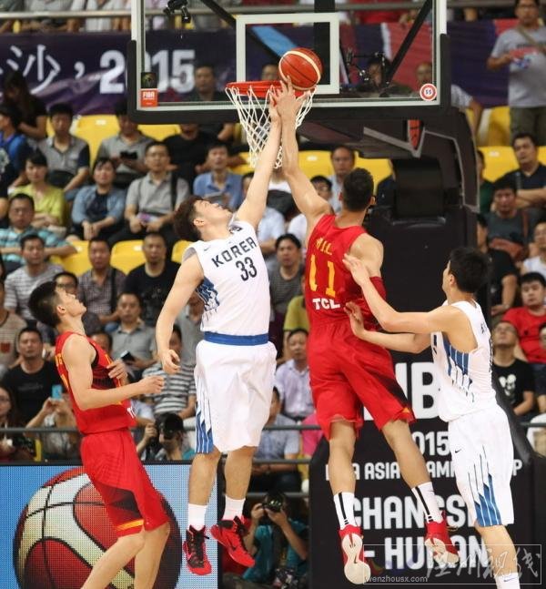 亞錦賽中國男籃逆轉(zhuǎn)韓國隊(duì)獲勝