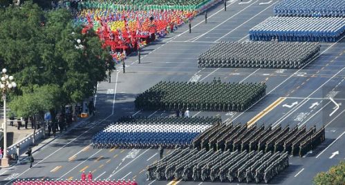 紐約時報直播中國閱兵