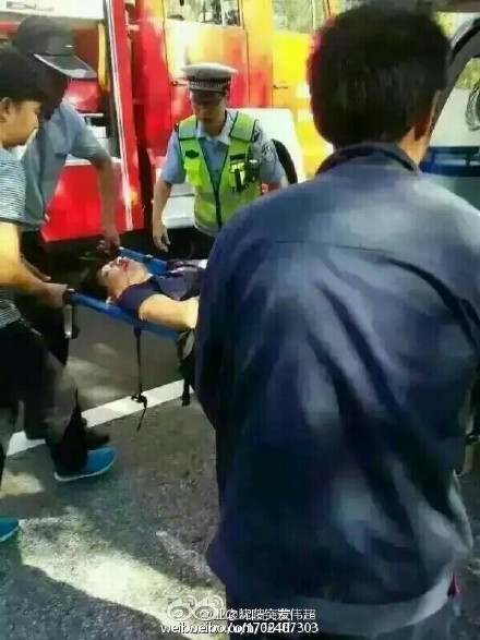 304國道車禍事故現(xiàn)場