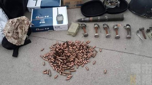 西安乘客高射炮彈子彈遺留出租車上