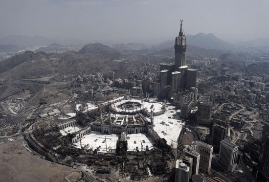 沙特麥加大清真寺塔吊倒塌