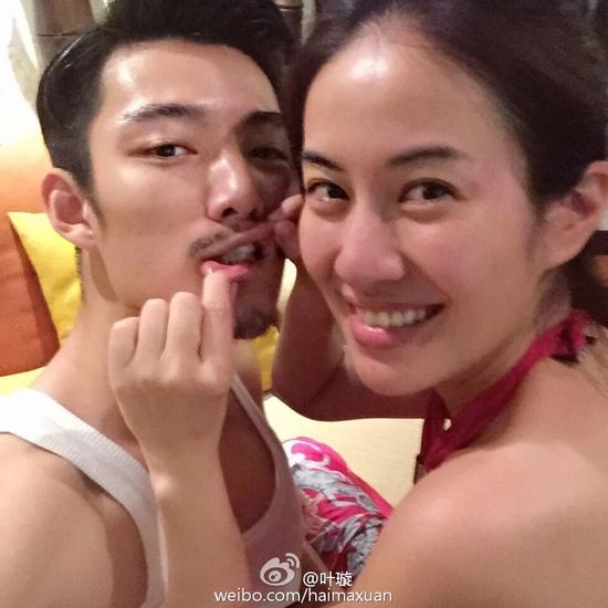 葉璇否認男友劈腿