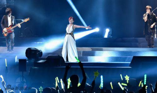 梁靜茹與瑪莎同臺