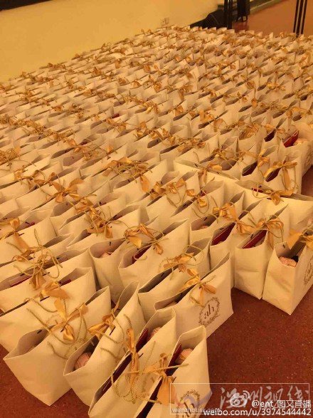 Angelababy婚禮收多少紅包