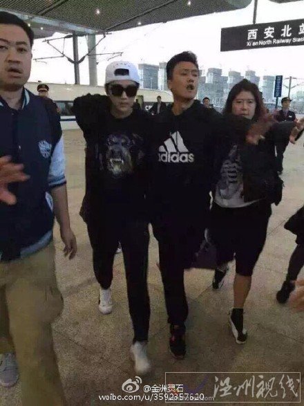 西安站奔跑吧兄弟錄制