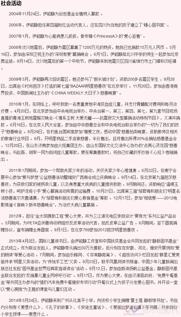 伊能靜個人生活