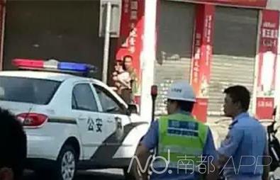 男子持刀挾持被斃