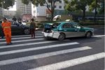 杭州車禍 2015年10月26日杭州奔馳追尾出租車撞傷3人