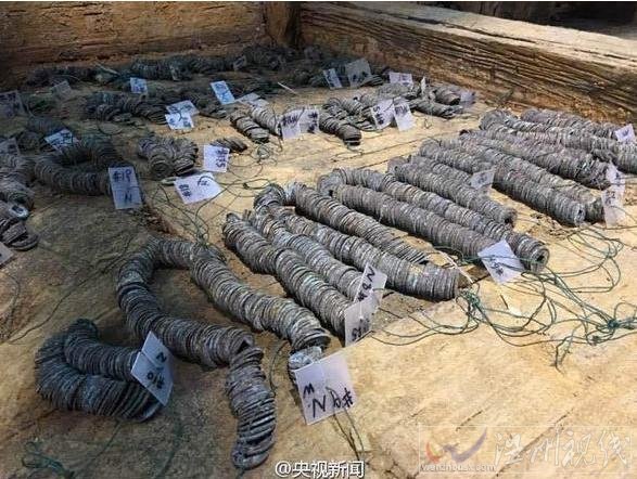 千年西漢古墓出土