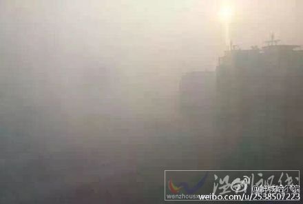 哈爾濱霧霾天氣圖片
