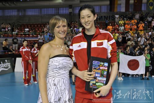 中國(guó)女排美女薛明照片