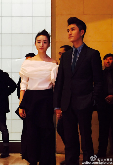 陳坤董潔牽手現身