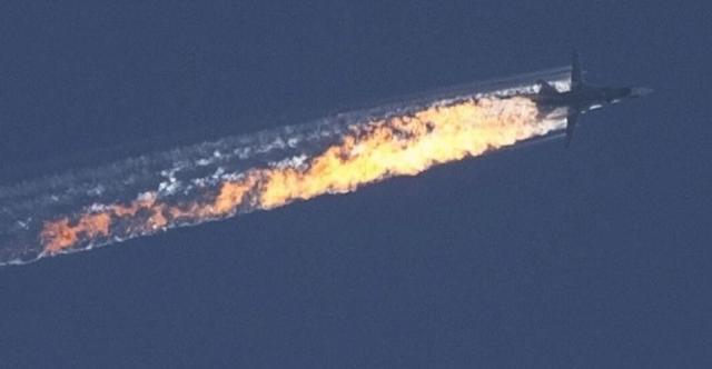 俄軍戰(zhàn)機被土耳其擊落