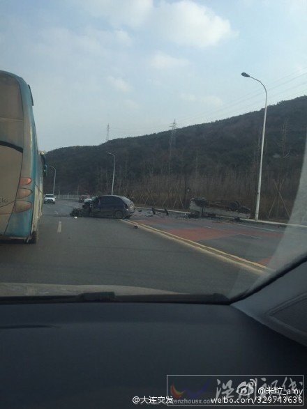 大連旅順慘烈車禍現(xiàn)場圖片