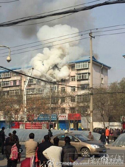 起火房屋被燒光