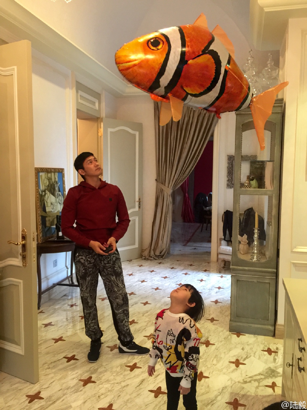 陸毅豪宅內景曝光