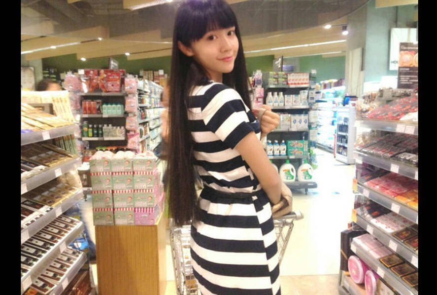 18歲女高中生曬自拍 獲贊最萌校花