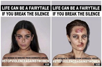 藝術(shù)家呼抵制家暴