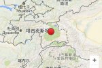 塔吉克斯坦地震 2015年12月28日塔吉克斯坦4.2級地震