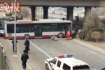 摩托逆行撞上公交摩托車司機當場死亡