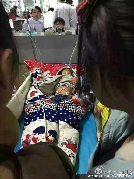 女童被繼母打昏迷