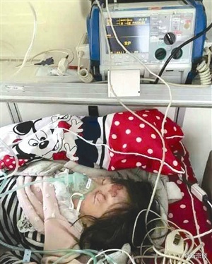 女童被繼母打昏迷