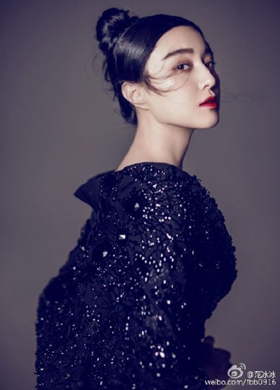 范冰冰微博曬寫真感嘆