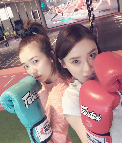 袁姍姍變身女漢子