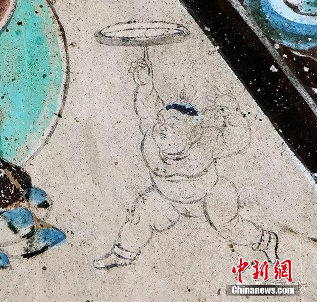 壁畫揭秘龍?zhí)ь^