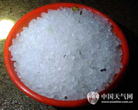 福建強對流天氣 永定 永安 南靖大風暴雨還下冰雹