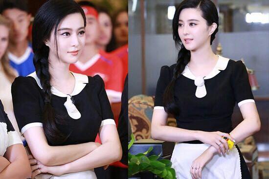 范冰冰女仆裝驚艷