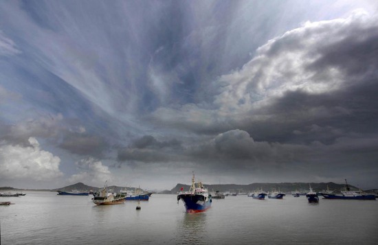 臺風尼伯特影響浙江