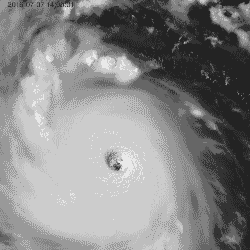 尼伯特臺(tái)風(fēng)眼