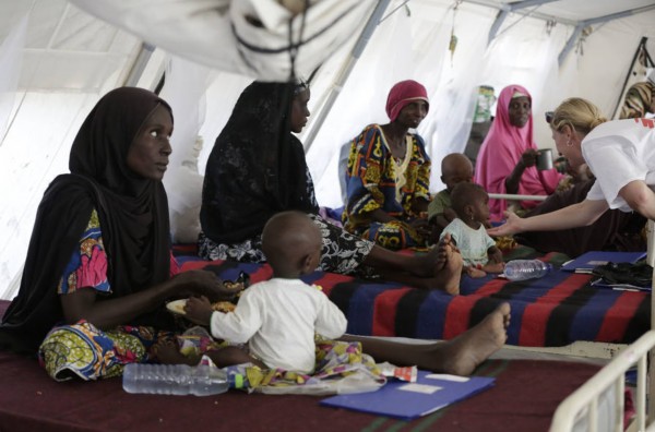 尼日利亞難民饑荒