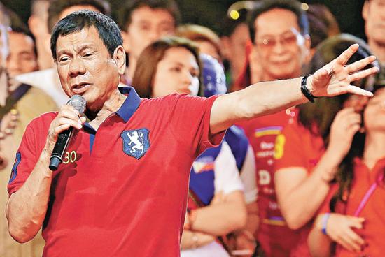 菲律賓總統(tǒng)杜特爾特