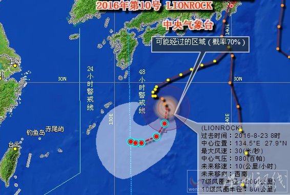 臺風獅子山路徑