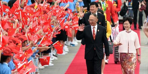 奧運代表團訪港