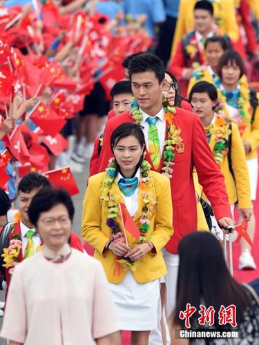 奧運代表團訪港