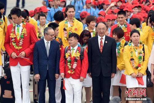 奧運代表團訪港