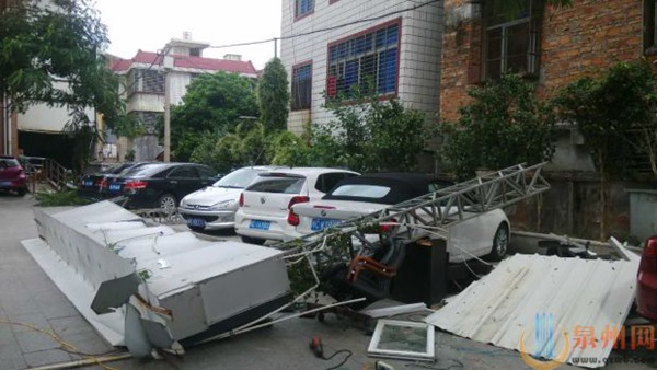 強(qiáng)臺風(fēng)莫蘭蒂登陸廈門