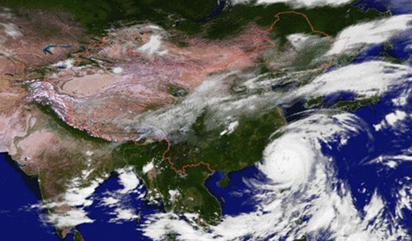 臺風鲇魚登陸臺灣