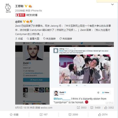 王思聰炮轟大張偉抄襲