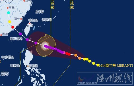 超強臺風莫蘭蒂來襲