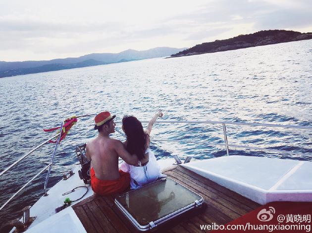 黃曉明和angelababy