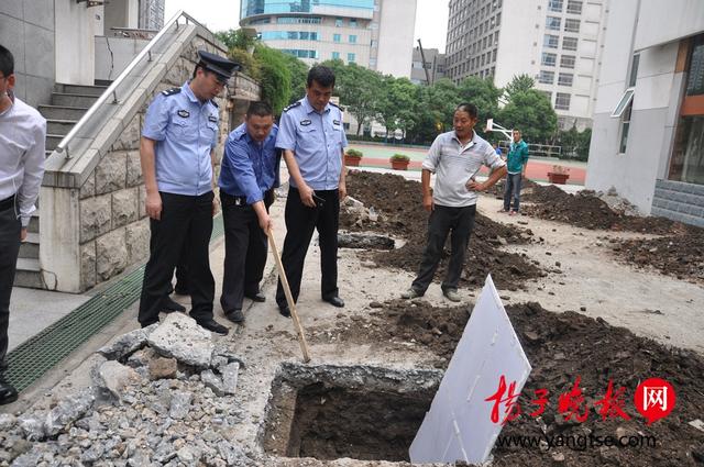 南京學校發現迫擊炮彈