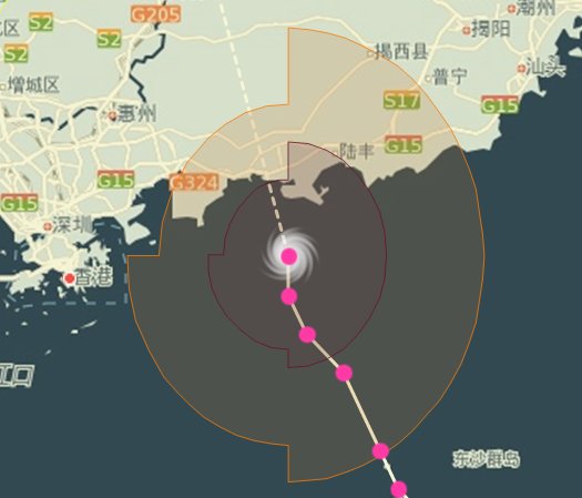 臺風海馬登陸汕尾