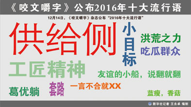 2016年十大流行語