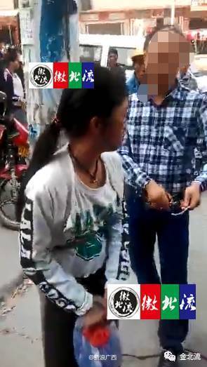 少女偷車被綁示眾