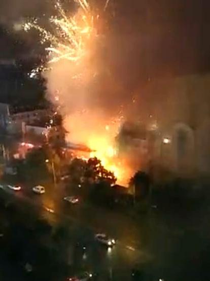 岳陽鞭炮倉庫爆炸