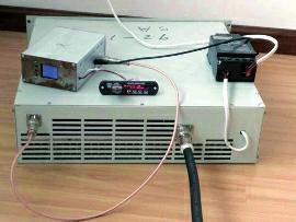 男子小區設黑電臺